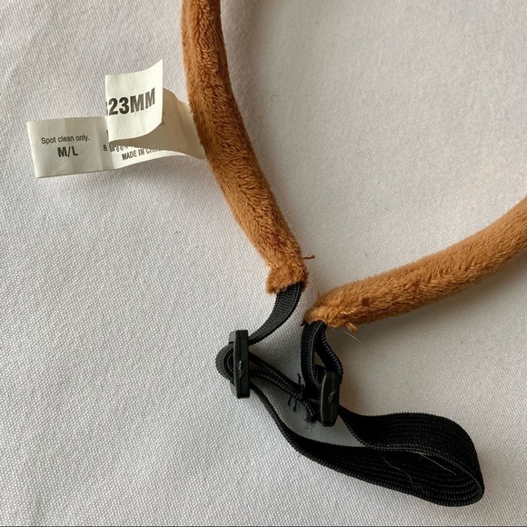 Dog christmas stocking & dog reindeer antlers size M/L with christmas lights - Picture 8 of 10